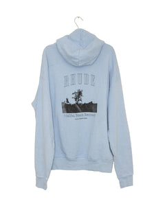 Rhude Malibu Recovery Hoodie Blue Back