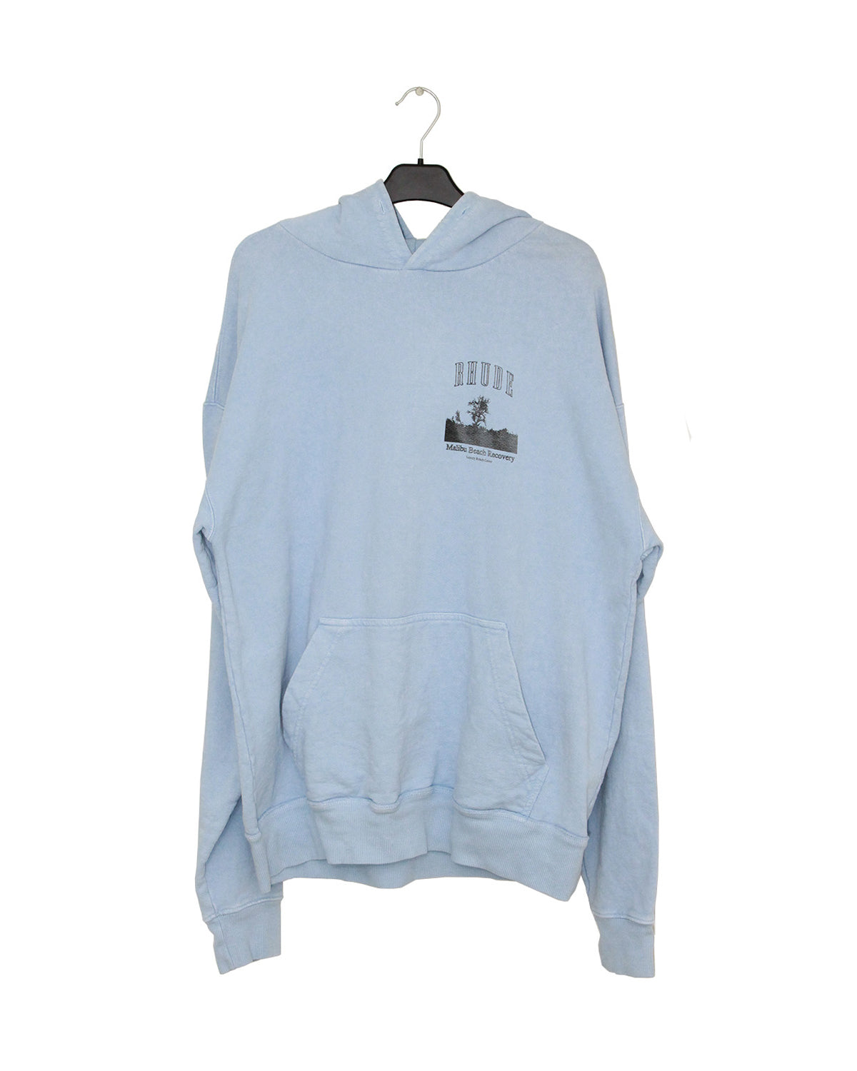 Rhude Malibu Recovery Hoodie Blue 