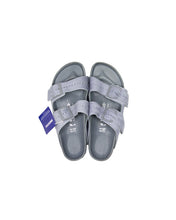 Load image into Gallery viewer, Rick Owens Birkenstock Arizona Pony Fur Sandals Right side Top
