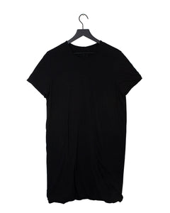 Rick Owens Black Elongated T Shirt 