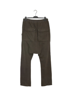 Rick Owens Brown Sweatpants Back