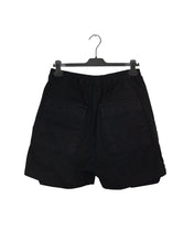 Load image into Gallery viewer, Rick Owens Black Cargo Shorts SS/16 Back
