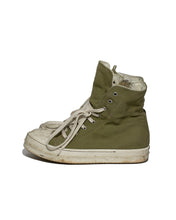 Load image into Gallery viewer, Rick Owens DRKSHDW Olive Ramones Left