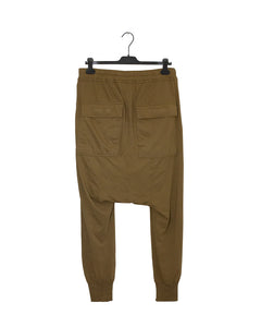 Rick Owens Mustard Sweatpants Size Large Back