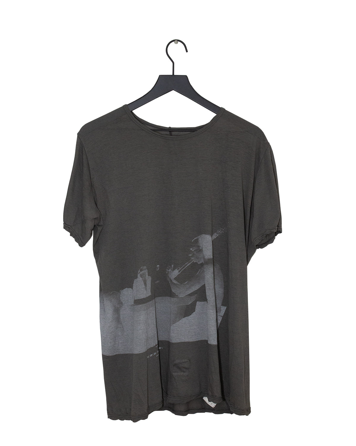 【関税＆送料込み】Rick Owens T-Shirts RICK OWENS Hollywood $505 Black Jumbo T-shirt New