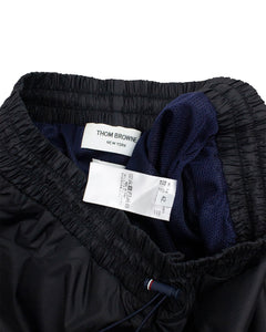 Thom Browne Navy Track Joggers Pants Front Tags