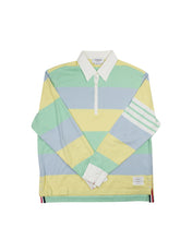 Load image into Gallery viewer, Thom Browne Striped Polo Yellow 