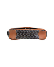 Load image into Gallery viewer, Goyard Grand Bleu MM Side Bag Black and Tan Paris Bottom