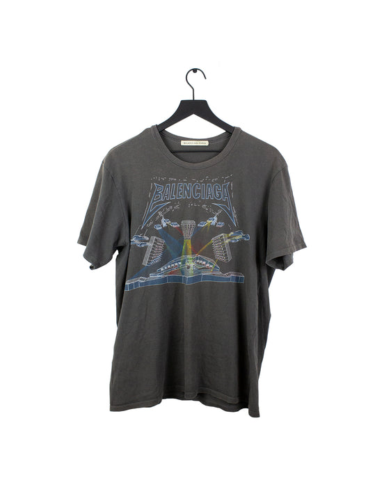 Balenciaga Metallica Concert T Shirt 