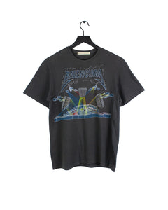 Balenciaga Metallica Concert Rock T Shirt Size S 