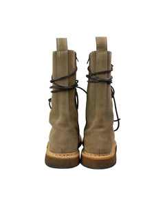 Balmain Combat Boots Size 42 Back 
