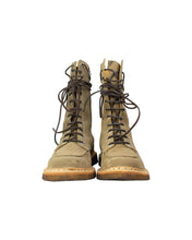 Load image into Gallery viewer, Balmain Combat Boots Size 42 Front 