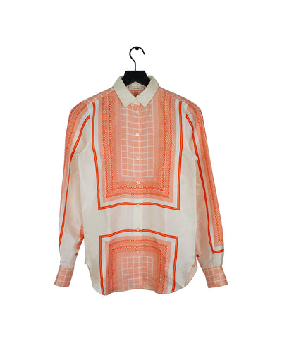 Celine Paris 2013 Resort Silk Shirt 