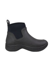 Load image into Gallery viewer, Celine Black Rubber Boots Size 42 Left Inside 