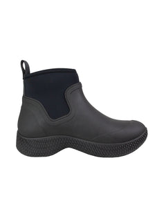 Celine Black Rubber Boots Size 42 Left Inside 
