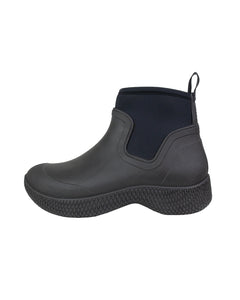Celine Black Rubber Boots Size 42 Left 