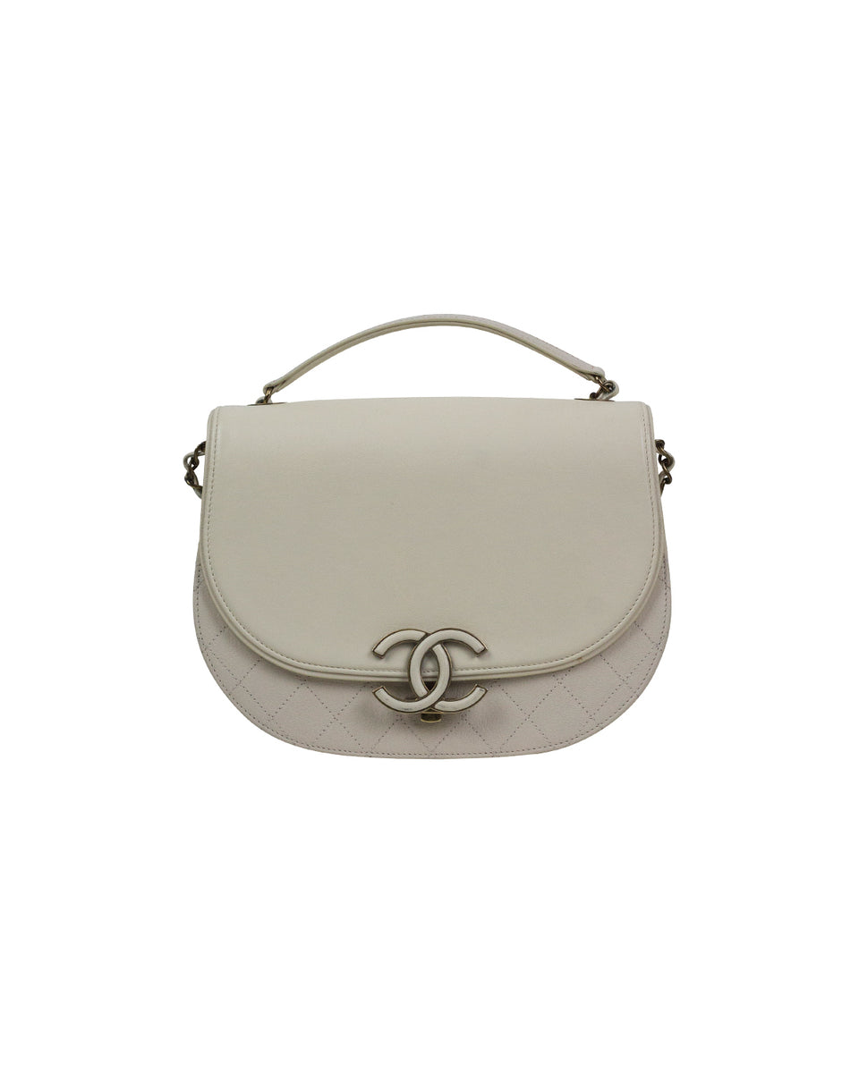 Chanel Burgundy CC Coco Curve Flap Bag – The Closet