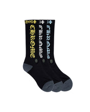 Load image into Gallery viewer, Chrome Hearts 3 Pack Sock CH Matty Boy 