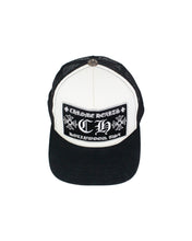 Load image into Gallery viewer, Chrome Hearts White and Black Hollywood USA Trucker Hat 