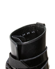 Load image into Gallery viewer, Dior Lumiere Du Nord Black Patent Leather Boots Style Code and Size 