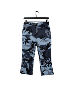 Vintage Dior Blue Camouflage Pants 