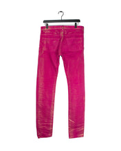 Load image into Gallery viewer, dior homme fuchsia denim back