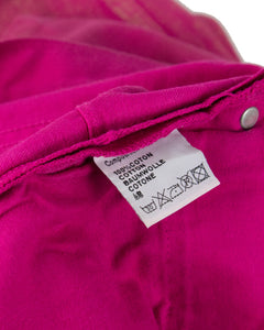 dior homme fuchsia denim wash tag