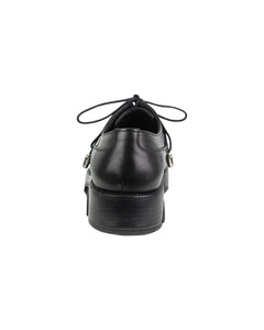 Dior Homme Derby Metal Toe Black Size 41 Back Left 
