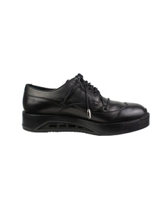 Dior Homme Derby Metal Toe Black Size 41 Left Inside