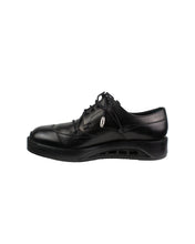 Load image into Gallery viewer, Dior Homme Derby Metal Toe Black Size 41 Right Inside