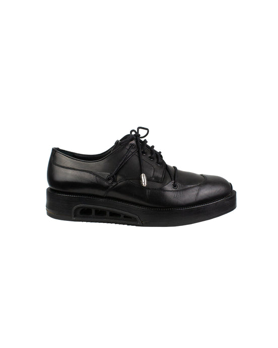 Dior Homme Derby Metal Toe Black Size 41