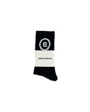Load image into Gallery viewer, eightonethree shop socks black