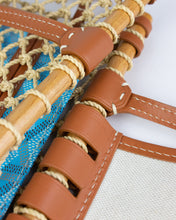 Load image into Gallery viewer, Goyard Aligre Net Tote Bag Blue Serial Code