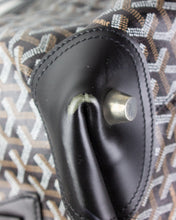 Load image into Gallery viewer, Goyard Boeing 45 Black Duffel Bag Back Left Corner