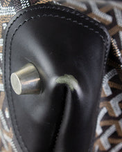 Load image into Gallery viewer, Goyard Boeing 45 Black Duffel Bag Back Right Corner 