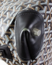 Load image into Gallery viewer, Goyard Boeing 45 Black Duffel Bag Front Left Corner 