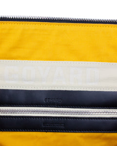 Goyard Boeing 45 Black Duffel Bag Inside Brand Stamp