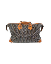 Load image into Gallery viewer, Goyard Paris Boeing Bag 45 Black and Brown Back