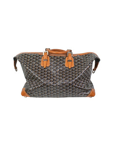 Goyard Paris Boeing Bag 45 Black and Brown Back