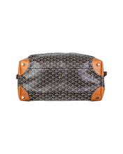 Load image into Gallery viewer, Goyard Paris Boeing Bag 45 Black and Brown Bottom