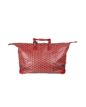 Load image into Gallery viewer, Goyard Boeing Duffle Bag Red 45 Back