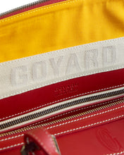 Load image into Gallery viewer, Goyard Boeing Duffle Bag Red 45 Brand Stamp 