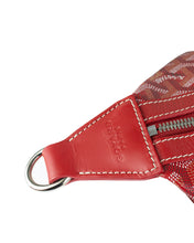 Load image into Gallery viewer, Goyard Boeing Duffle Bag Red 45 detail
