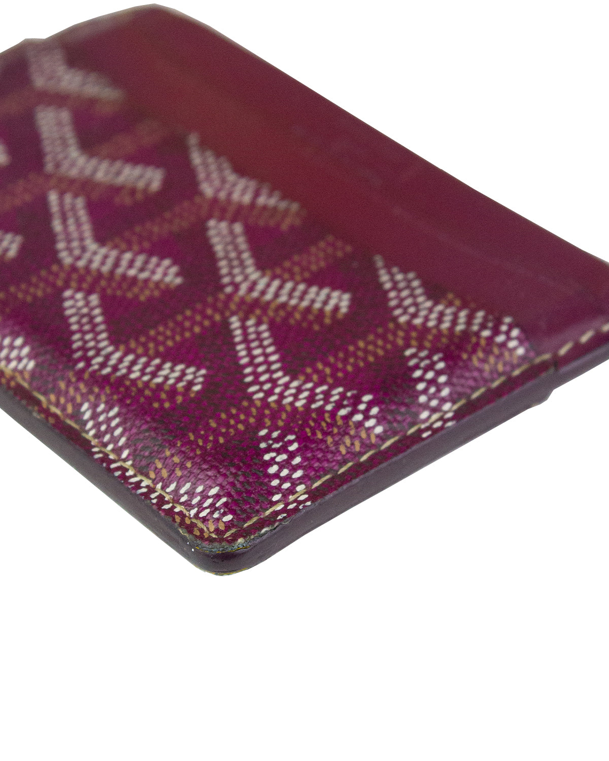 Goyard Goyardine Printed Card Holder - Purple Wallets, Accessories