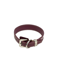 Goyard Dog Collar Burgundy 