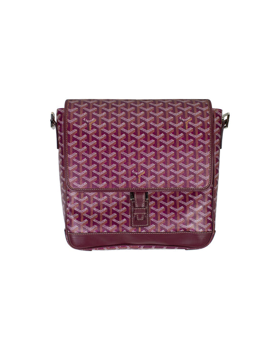 Goyard Grand Bleu MM Burgundy Bag