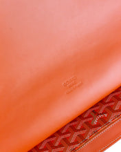 Load image into Gallery viewer, Goyard Grand Bleu GM orange brand stamp