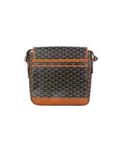 Goyard Blue Goyardine Urbain Messenger Cross Body Shoulder Bag