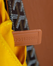 Load image into Gallery viewer, Goyard Grand Bleu MM Black and Brown Messenger Bag Serial Code