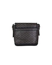 Load image into Gallery viewer, Goyard Grand Bleu MM Black Paris Pebbled Leather Back